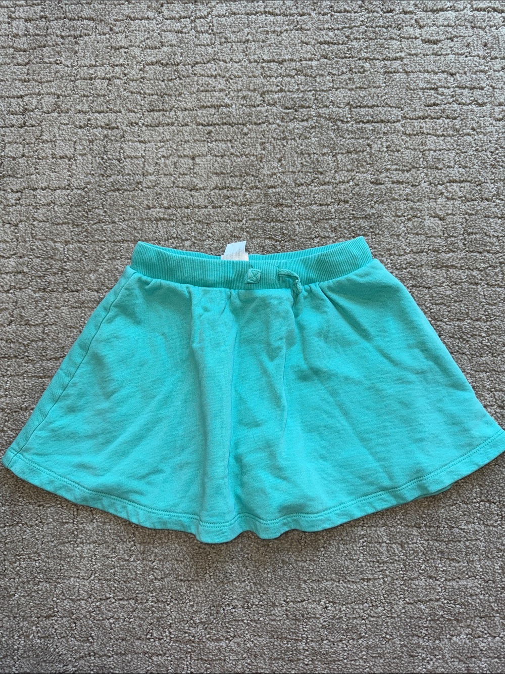 Kids Aqua Skort with Elastic Waistband